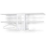 Spinder Design Bel jeklen stenski obešalnik s polico 100 cm Luno Small – | Shoptok.si