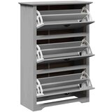 vidaXL Stalak za cipele "BODO" sivi 80x35x118 cm | shoptok.hr