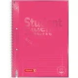 KOLEGIJ A4 CRTE 80L PERFORACIJA PLUS 4RUPE COLOR CODE BRUNNEN 10-67927 125 ROZA