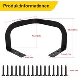GUOSIYAO 2x kovnisko držalo za vzmetnico | Shoptok.si