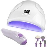  Set 2v1 UV 12 LED svetilka za gel nohte 12W LCD + brusilnik Cene