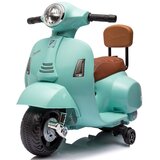  Skuter Vespa na akumulator sa sjedištem od eko kože i naslonom - tirkizni | shoptok.hr