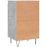  Komoda siva boja betona 40 x 35 x 70 cm od konstruiranog drva | Eponuda.ba