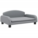 Maison Chic Otroški kavč - Otroški divan - Otroški sedež svetlo siv 70x45x30 cm blago, (21729668) Cene