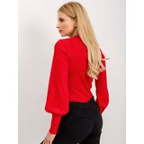 RUE PARIS Blouse-RV-BZ-5223.15-red | Shoptok.si