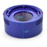 INORCO Zdruljivi Hepa filter V7 V8 Dodatki za sesalnike, nadomestni deli 965661-01,967478-01, (22017395) | Shoptok.si