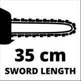 Einhell gh-ec 1835, električna lančana pila 1800 w | shoptok.hr