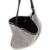 faina Torba za čez ramo črna / srebrna | Shoptok.si