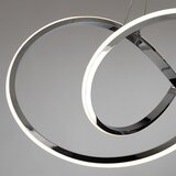  ONLI - LED luster na sajli LOOP LED/40W/230V 4000K sjajni hrom | Eponuda.com