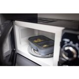 Zopa Silicone Lunch Box Large komplet pribora za jelo Dove Grey 21x15 cm 1 kom | shoptok.hr