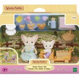 SYLVANIAN - Set za sončni piknik - Sestrica Feniksovih lisic & dojenček, (21336832) Cene