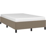 vidaXL okvir za krevet smeđesivi 120x200 cm od tkanine | shoptok.hr