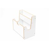 Hanah home polica za knjige, 57x55x34cm, bijela Cijene