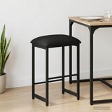  stolica Crna 40 x 32 x 74 cm Konstruirano drvo | shoptok.hr