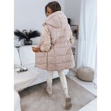 DStreet Kamizelka damska pikowana GAMIS beżowa | shoptok.hr
