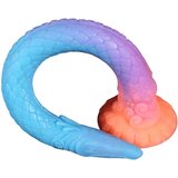 OgazR XXL Eel - fluorescentni analni dildo - 47 cm (roza) | shoptok.hr