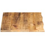 Stolna ploča 90 x 60 x 3,8 cm masivno drvo manga sa živim rubom | shoptok.hr