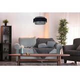  Luster na sajli CORSA 1xE27/60W/230V crna/siva | Eponuda.com