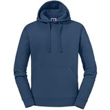 RUSSELL Navy blue men's hoodie Authentic Cene