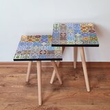Hanah home set stolića za kafu 2Shp200, 2 dijela, šareni | Eponuda.ba