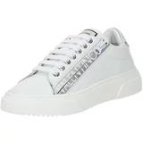 Valentino Shoes Niske tenisice siva / bijela