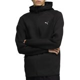 Puma muška dukserica s kapuljačom i zatvaračem Evostripe (crna) Cijene