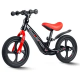 FUNNU bicikl bez pedala, crno narančasti