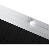  Držač četke za vrata 6 kom. Srebrna 100 cm Aluminijski legura | shoptok.hr
