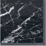  Konzolni stol crni 160 x 35 x 75 5 cm od kaljenog stakla | shoptok.hr
