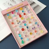 Set o 50 sjajnih prstena za djecu - šareni | Shoptok.si