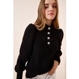 Happiness İstanbul Sweater - Black - Regular Cene