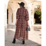 Resti Camel patterned women's maxi dress | Eponuda.ba