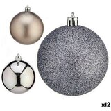  Set božićnih kuglica Srebrna Plastika Ø 7 cm (12 kom.) Cijene