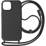 AVIZAR iPhone 15 Semi-Rigid Cord Case, serija Corda - crna, (20886236) | Shoptok.si