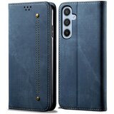 INORCO Za Samsung Galaxy M14 Telefon Ovitek Jeans Tkanina Tekstura Stojalo Flip Shell PU usnjena denarnica, (22036116) Cene