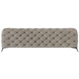 Ropez Sivo-bež baršunasti sofa 243 cm Chelsea – | shoptok.hr