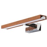  Brilagi-LED Kupaonsko osvetljenje za ogledalo WOODY MIRROR 3u1 LED/8W/230V IP44 hrom/hrast-trešnja | Eponuda.com