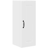 vidaXL Zidni kuhinjski ormarić Visoki sjaj bijela 30 x 31 x 80 cm | shoptok.hr