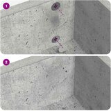  Ljepljiva Pokrivač za Vijake 2 pcs Betonski sivi Ø 20 x 0,5 mm | Eponuda.ba