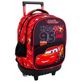 DIAKAKIS Ruksak TROLLEY CARS LETS RACE 34x20x44cm 3 zipa 564208 Cijene