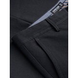 Ombre Men's classic chino pants with fine texture - graphite Cene