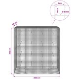  Gabion s 5 mm žicom i mrežom 5x5 cm 200x50x200 cm | shoptok.hr