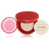TOCOBO Apple Dewy Fit Cushion dugotrajni puder u spužvici SPF 50+ nijansa 21C Peach 15 g | shoptok.hr