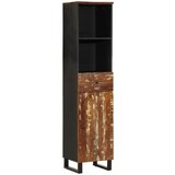 Maison Chic Kopalniška omarica - Kopalniški kabinet 38x33x160 cm trden predelan les, (21794764) | Shoptok.si