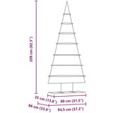 vidaXL Metalna božićna jelka Zlatno 210 cm Čelik s praškastim premazom | shoptok.hr