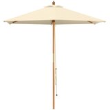  Vrtni suncobran Ø 210 x 237 cm Čvrsto drvo eukaliptusa | shoptok.hr