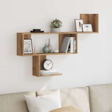 vidaXL Zidna polica boja artisian hrast 100x15x70 cm drveni | shoptok.hr