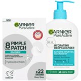 Garnier Pure Active Set gel za čišćenje lica + flasteri za prištiće | shoptok.hr