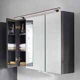 Premium Living Omara Z Ogledalom Timber, Temno Siva, Led | Shoptok.si