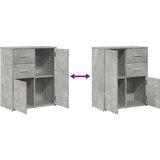 vidaXL Komoda beton siva 60 x 31 x 70 cm od konstruiranog drva | shoptok.hr